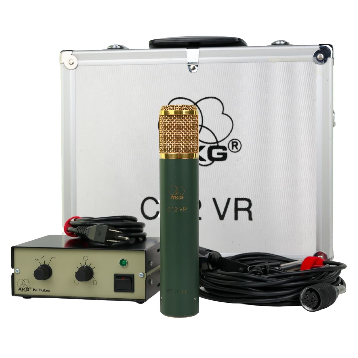 AKG C12 VR Large Diaphragm Tube Condenser Microphone #614