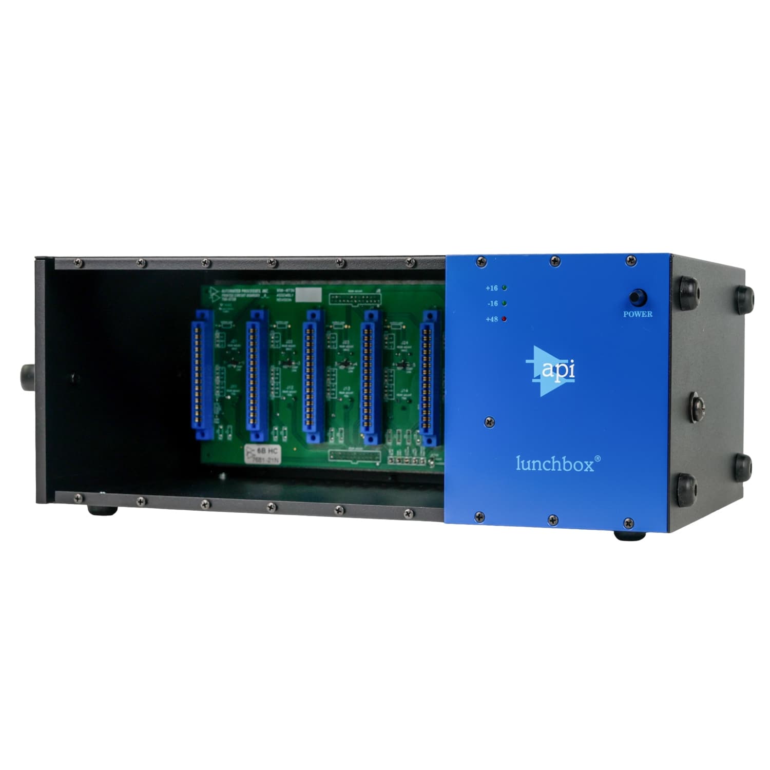 API 500-6B 500 Series 6-Slot Module Lunchbox #7681-21N