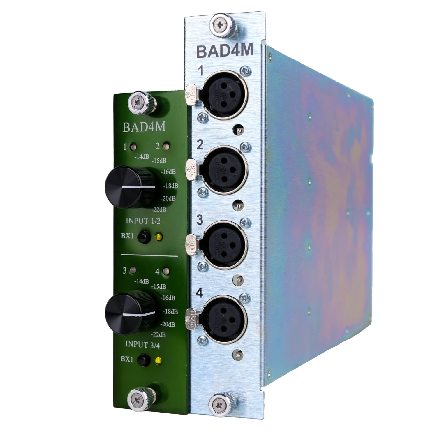 BURL Audio BAD4M 4-Channel ADC Daughter Card for B80 Mothership #0272