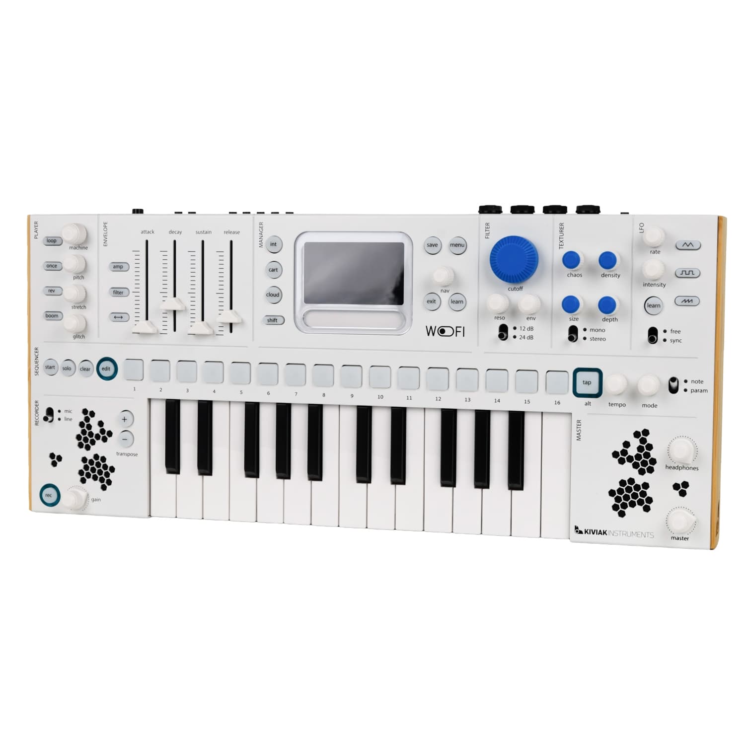 Kiviak Instruments WoFI Cloud-Connected Sampler Synthesizer #2442-523F