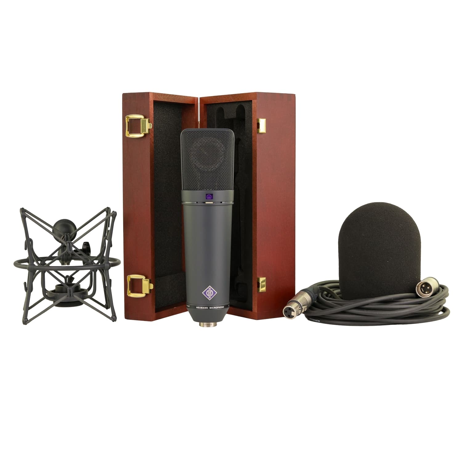 Neumann U 87 Ai Large Diaphragm Condenser Microphone Set Z #129493