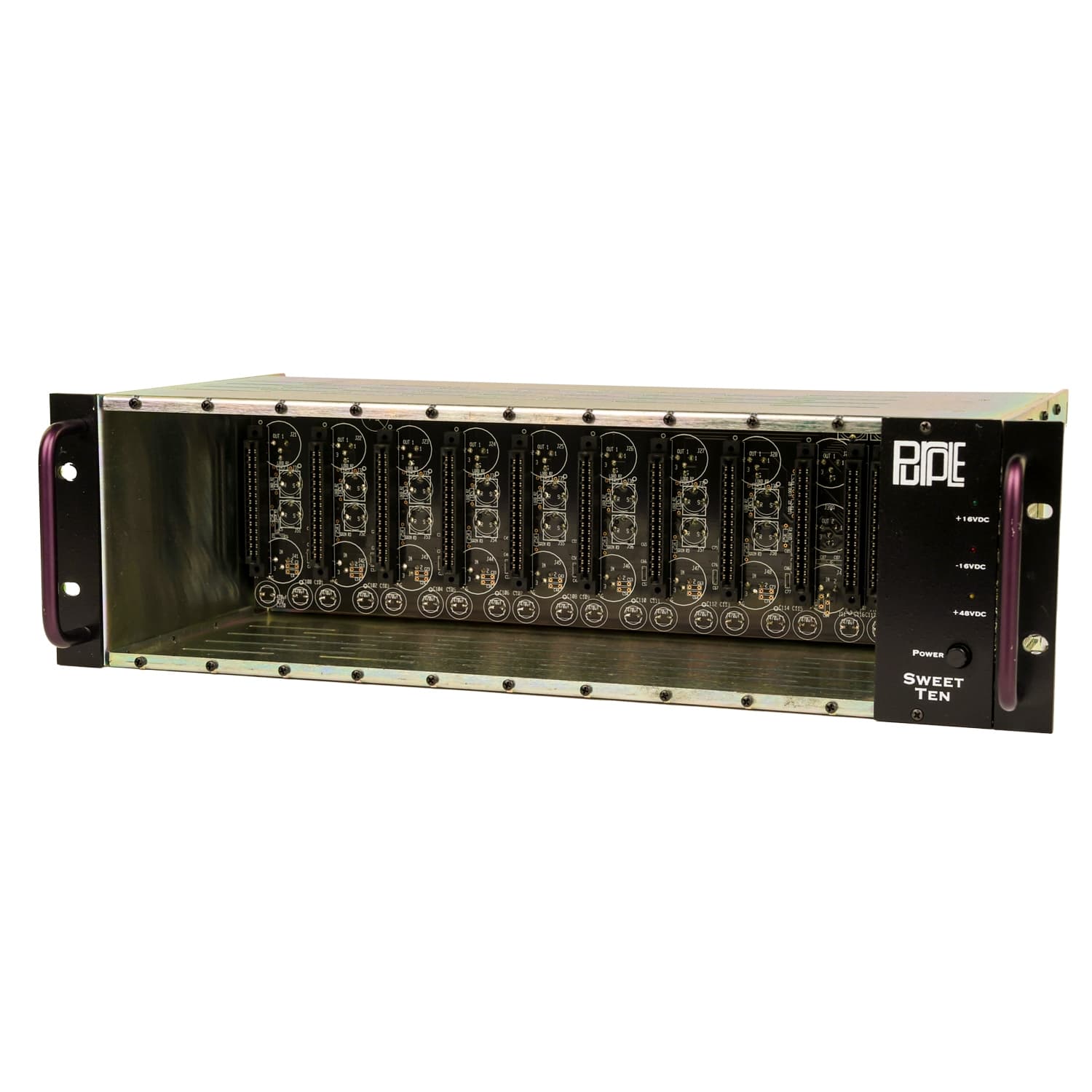 Purple Audio Sweet Ten-Slot 500 Series Rack #0000475