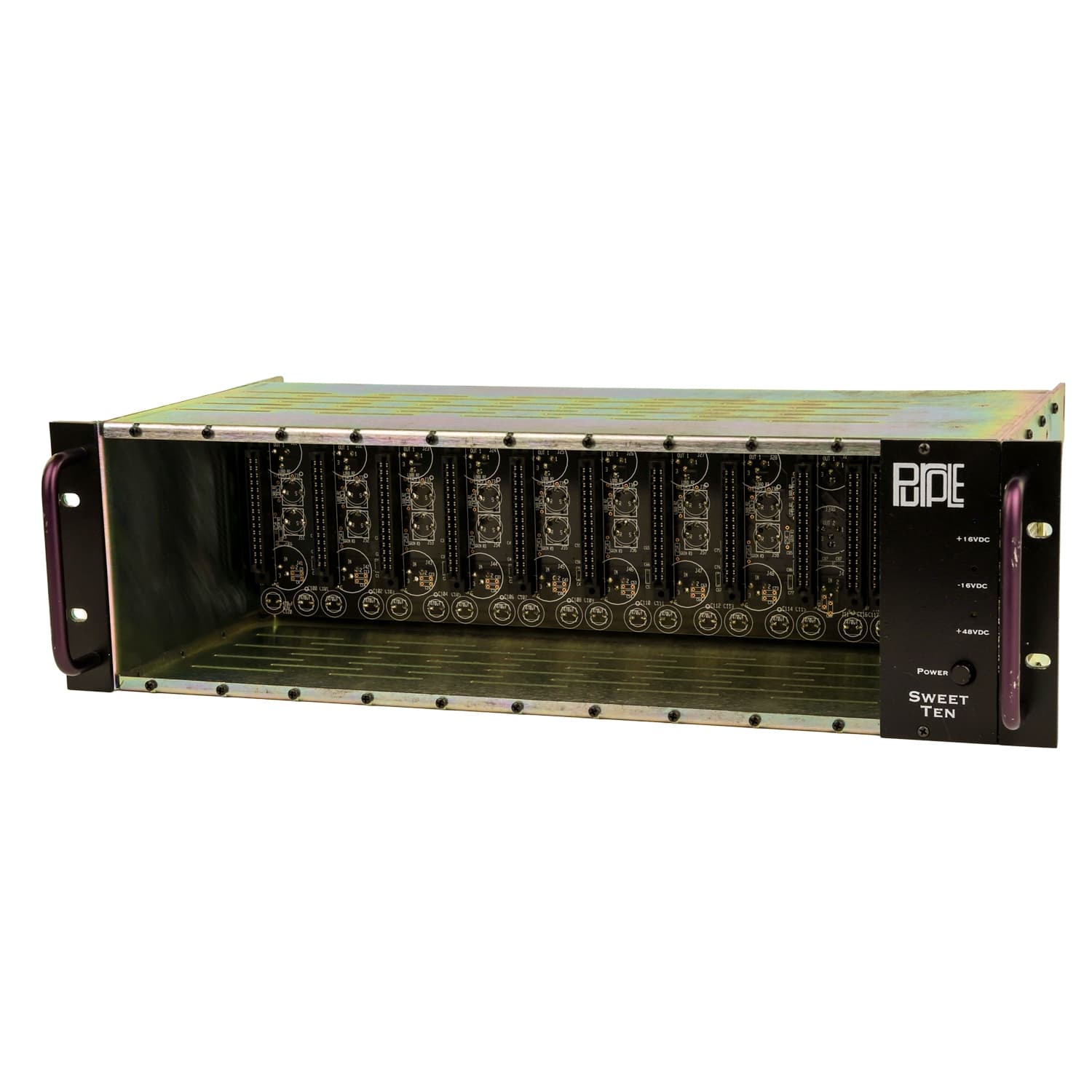 Purple Audio Sweet Ten-Slot 500 Series Rack #0000484
