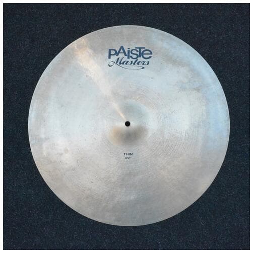 Paiste Masters 22" Thin Ride Cymbal