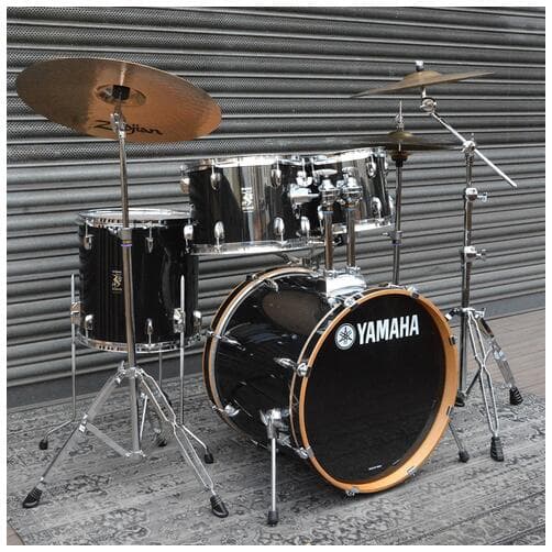 Yamaha Rydeen Black 10" 12" 14" 20" 14! Snare Hardware Cymbals