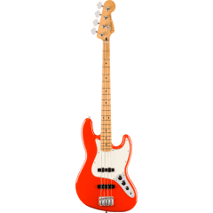 Fender Player II Jazz Bass, Maple Fingerboard, Coral Red