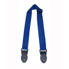 LeatherGraft 2" Blue Webbing Guitar Strap