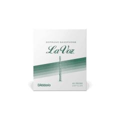 RICO LA VOZ SOPRANO SAX REED HARD (10 BOX)