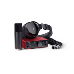 Focusrite Scarlett Solo Studio Interface Bundle 4th Gen