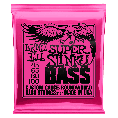 Ernie Ball Super Slinky 45-100 Bass Guitar Strings