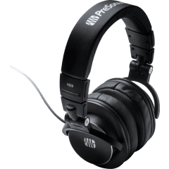 PreSonus HD9 Professional Monitoring Headphones, Black