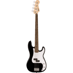Squier Sonic Precision Bass, Laurel Fingerboard, White Pickguard, Black
